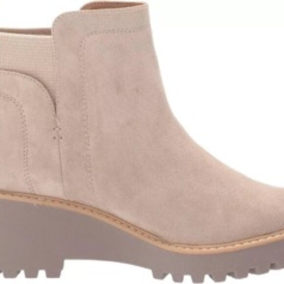 DV by Dolce Vita Women's Rango Wedge Boot Light Gray Size 11 - Picture 3 of 6